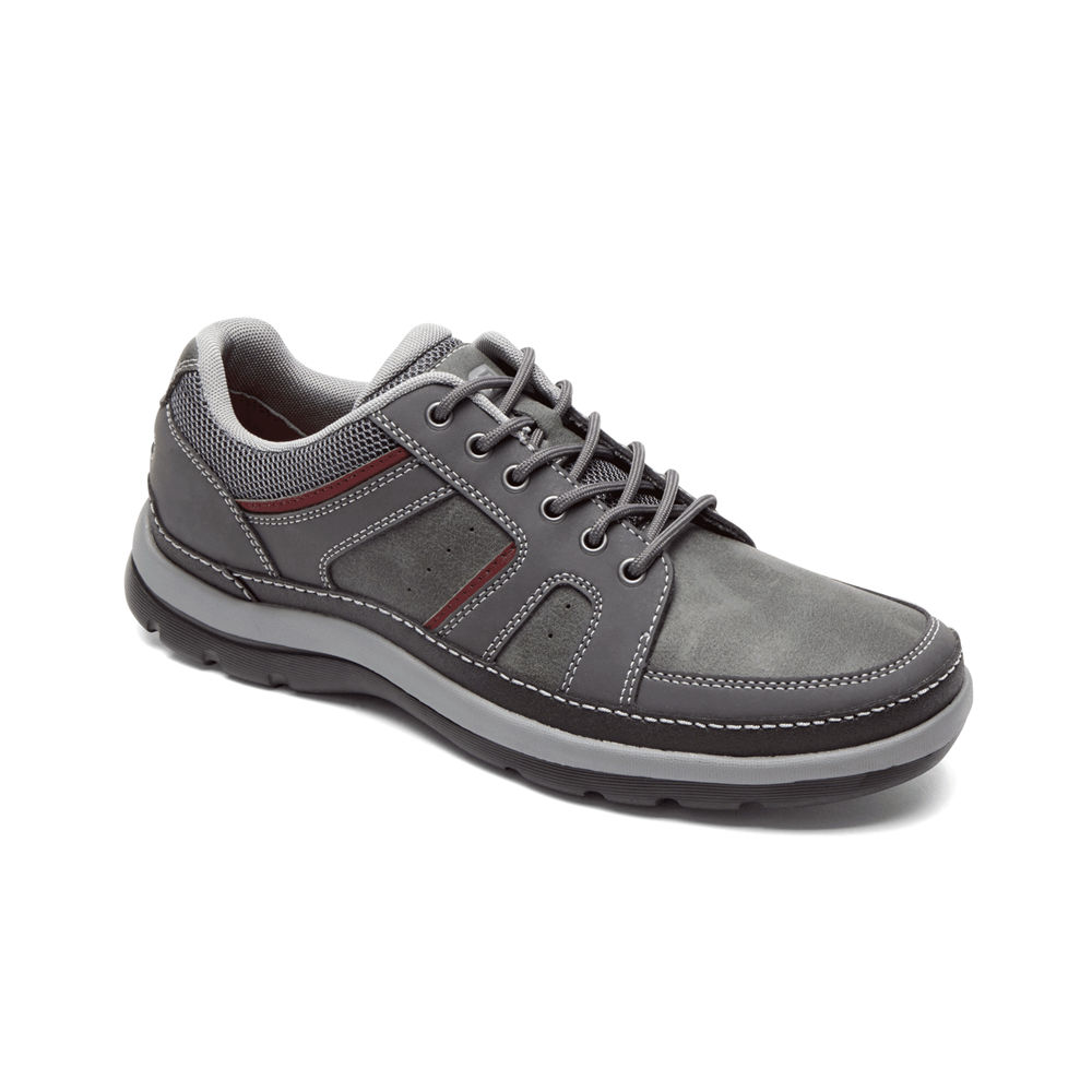 Rockport Sneakers Herr Mörkgrå - Get Your Kicks Mudguard Blucher - HZNST6794